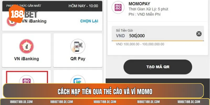 nạp tiền 188bet